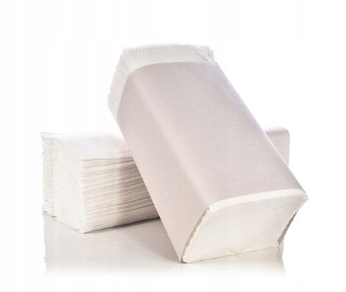 Ręcznik Papierowy ZZ BIO 100% BIAŁY GRUBY CELULOZA 2w 21cm x 23cm 3000szt na Arena.pl