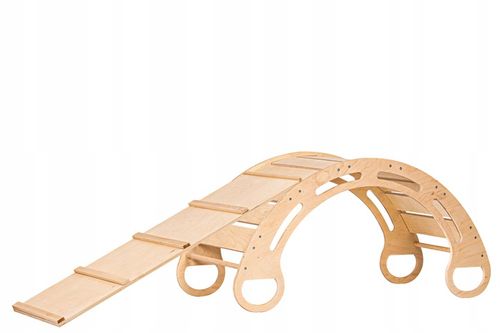 Bujak drewniany, bujaczek + zjeżdżalnia little M na Arena.pl