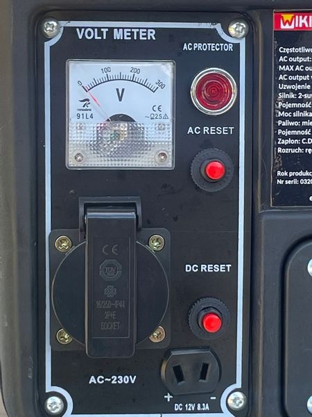 Agregat prądotwórczy Wiking 720 W zdjęcie 11