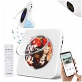 PRZENOŚNY ODTWARZACZ PŁYT CD RADIO GŁOŚNIK BLUETOOTH Z PILOTEM PREZENT