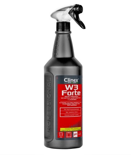 CLINEX W3 FORTE, Gruntowne mycie łazienki 1L na Arena.pl