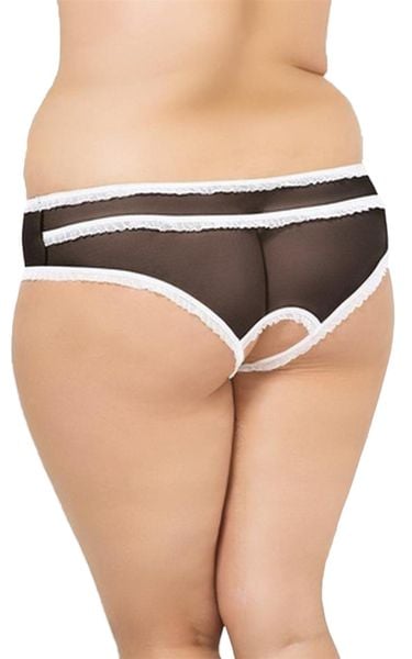 String 2471 Plus Size - Black Xl zdjęcie 1