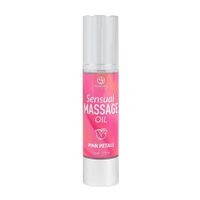 pink petals massage oil