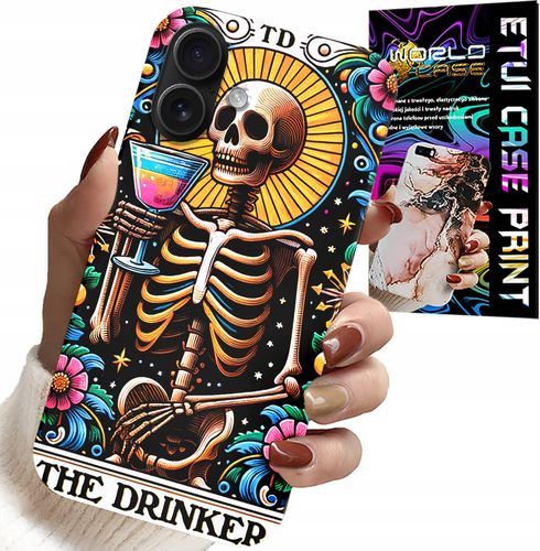ETUI DO IPHONE 16 - THE DRINKER ALKO WINKO DRINK WZORY CASE na Arena.pl