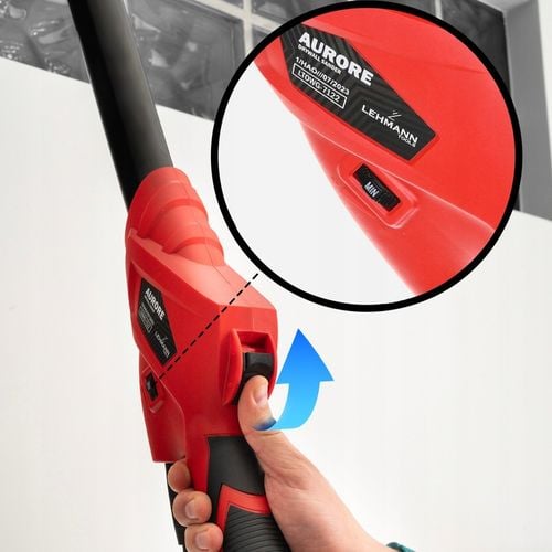 SZLIFIERKA DO GIPSU ŻYRAFA GŁADZI TYNKÓW LED Z ODSYSEM PAPIER WALIZKA na Arena.pl