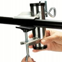 UCHWYT Na Parasol Balkonowy Do Poręczy Barierki Stołu SOLIDNE MOCOWANIE