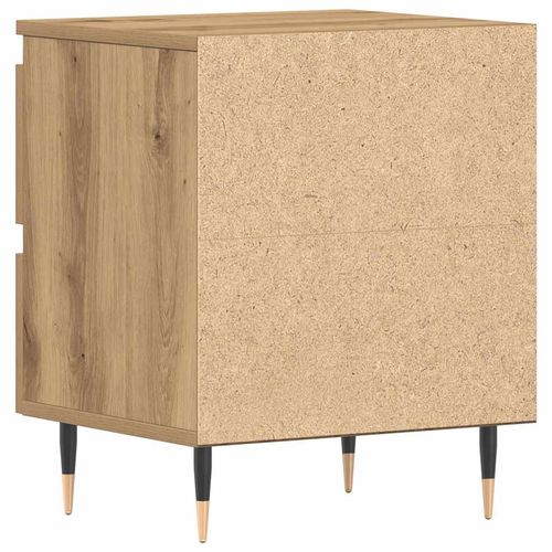 Szafka Nocna z szufladą 2 pcs dąb artisan 40 x 35 x 50 cm na Arena.pl