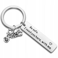 Motocykl Moto Biker jedź ostrożnie potrzebuje Cie przy Mnie uważaj dla mnie