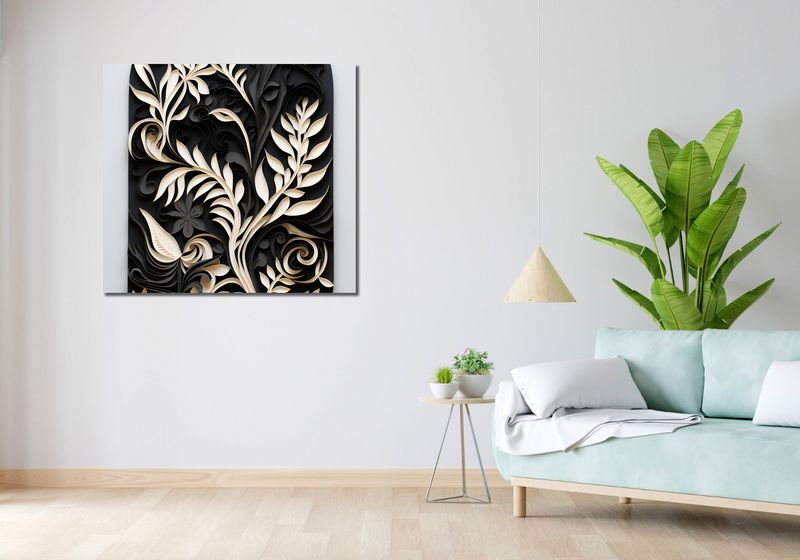 Obraz 100x90cm Skomplikowana Symetria zdjęcie 2