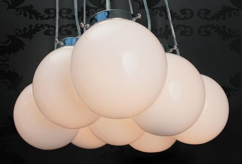 Lampa Białe Perły L kule śr. 15cm D2 na Arena.pl