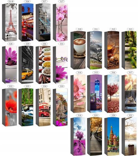 NAKLEJKA na lodówkę naklejki skin OZDOBA na Arena.pl