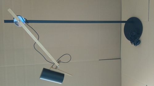Lampa podłogowa Stork czarna D2 na Arena.pl
