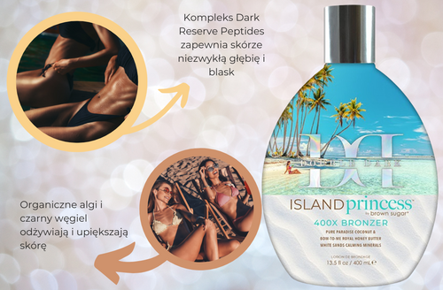 Brown Sugar Double Dark Island Princess Bronzer 400ml na Arena.pl