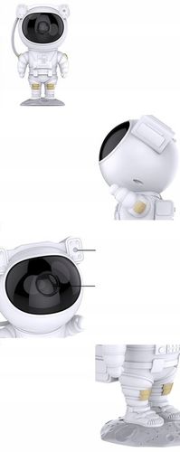 PROJEKTOR GWIAZD ASTRONAUTA Lampka Nocna Rzutnik Dla Dzieci Led LASER PILOT na Arena.pl