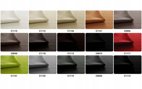 Sofa kanapa uszak Gaja ekoskóra skandynawska  biała na Arena.pl