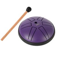 Stalowy Bęben Językowy D-Pentatonic 10cm Pałeczka Sela Tongue Drum SETD4M2