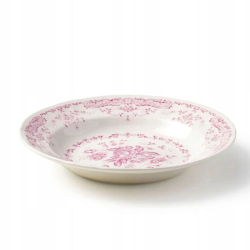 Serwis obiadowy Bitossi Home Rose ceramiczny 18 elementów dla 6 osób różowy na Arena.pl