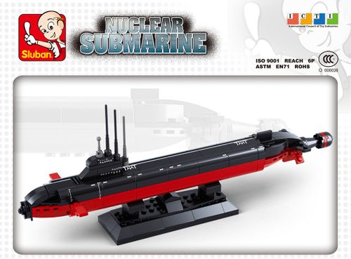KLOCKI SLUBAN ARMY Lodz podwodna jadrowa 193 - B0391 na Arena.pl