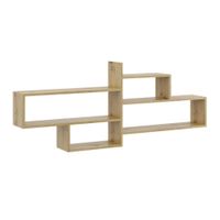 Nowoczesna półka na ścianę, regał wiszący, 170x18x68 cm, mat | TYLETEGOTU