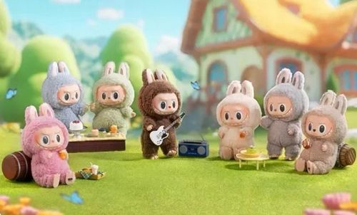 Oryginalny Labubu Monster Brelok 18cm Urocza Torebka Brelok Zawieszka na Arena.pl