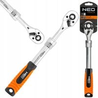 NEO GRZECHOTKA TELESKOPOWA REGULOWANA DŁUGOŚĆ 305-445 mm 1/2 CLIP