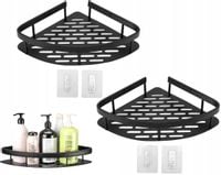 Półka Łazienkowa Wisząca Pod Prysznic 2Szt Loft