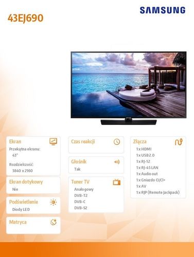 Monitor 43EJ690 na Arena.pl