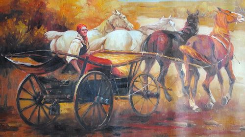 Scena rodzajowa (60x80cm) na Arena.pl