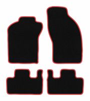 Dywaniki welurowe CARLUX-RED do Fiat Coupe 1993-2000, czarne
