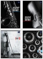 zeszyt do nut a4/16k pionowy a'10 7164