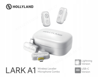 System bezprzewodowy HOLLYLAND Lark A1 Combo Biały