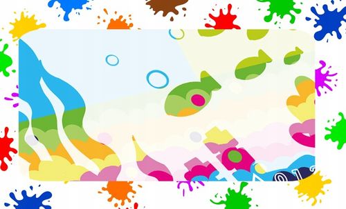 MATA WODNA DO MALOWANIA RYSOWANIA 120x90 Pieczątki Formy Pisaki ZESTAW XXL na Arena.pl