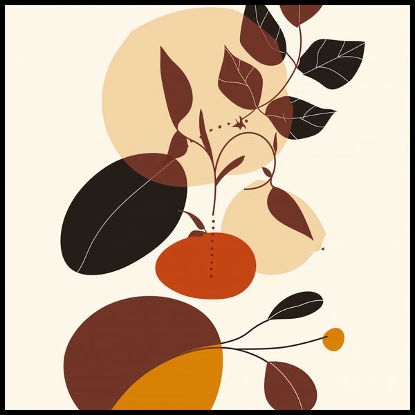 Plakat 80x80cm Nastrój Upadku zdjęcie 2