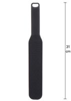 spiked paddle large black