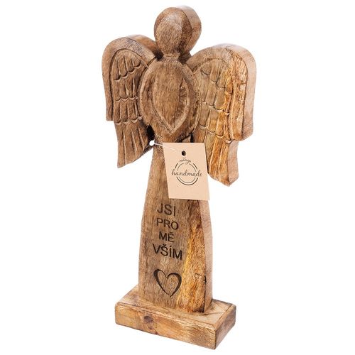 Figurka drewniana anioł MANGO 30 cm na Arena.pl