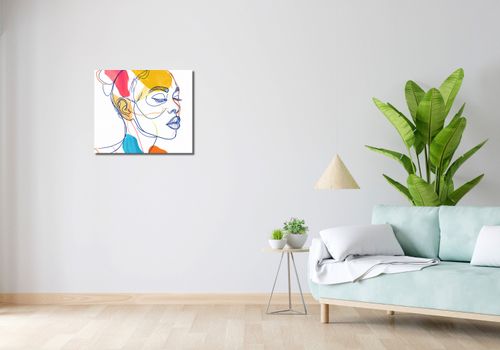 Obraz 60x50cm Wyrazy w Konturach na Arena.pl