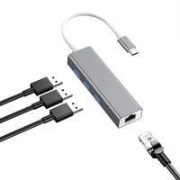 ADAPTER HUB KARTA SIECIOWA USB-C GIGABIT - RJ45