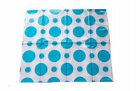 Obrus foliowy GRUBY 100x130 cm w grochy ceratowy