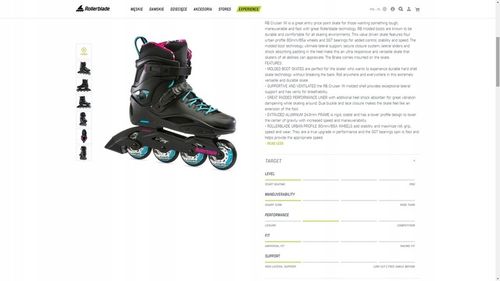 Leszno ! Okrężna 10A Rolki Rollerblade RB Cruiser W 24.0cm 38 Nowe 2024 ! na Arena.pl