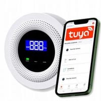 DETEKTOR GAZÓW WYBUCHOWYCH WIFI TUYA METAN LPG ALARM 90DB