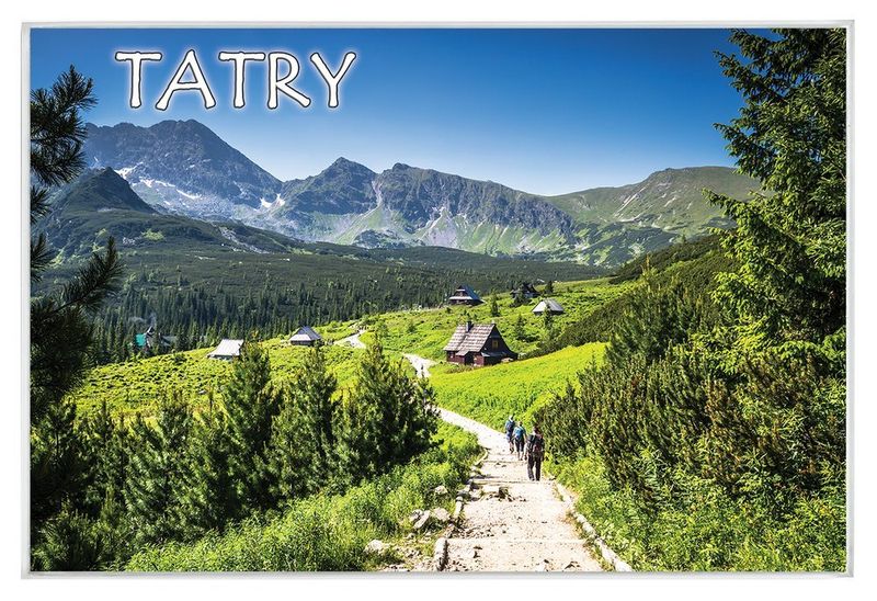 Tatry - magnes szklany zdjęcie 1