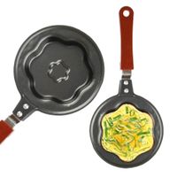 PATELNIA Z TŁOCZENIEM KWIATKA MINI DO JAJEK I PLACKÓW 13 CM LEKKA NON-STICK