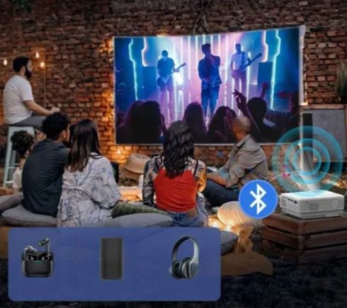 Projektor lcd akatuo xr31 fullhd wifi bluetooth zoom USZKODZONE OPAKOWANIE na Arena.pl