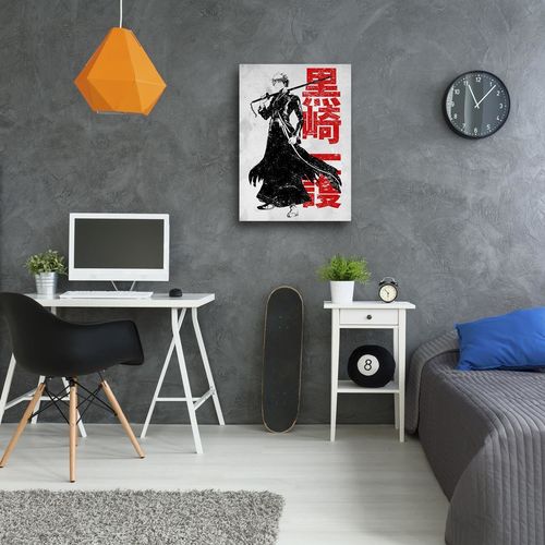 Obraz na płótnie – Canvas, Samurai z anime 40x60 na Arena.pl