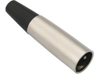 Wtyk mikrofonowy XLR 3P na kabel gładki