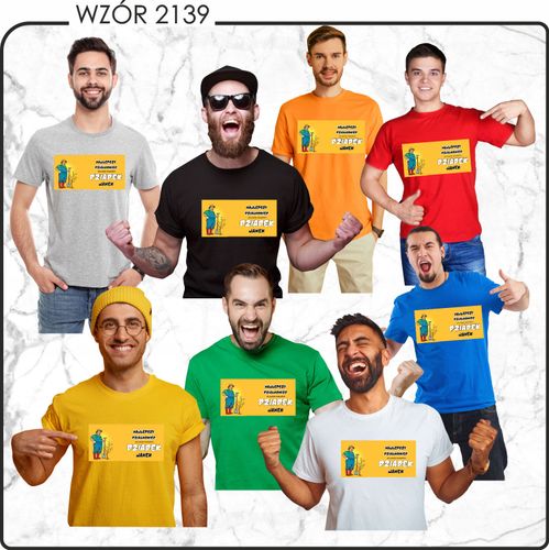 Koszulka z nadrukiem PREZENT dla dziadka DZIADEK na Arena.pl