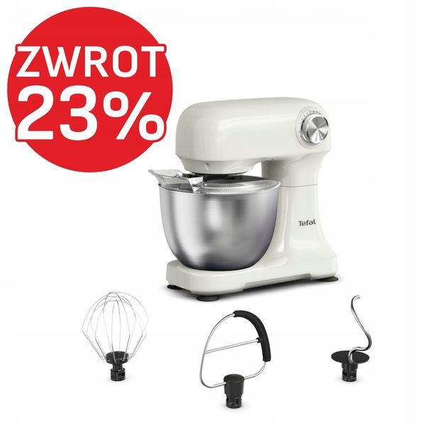 Robot kuchenny planetarny TEFAL QB140AF0 500 W zdjęcie 2