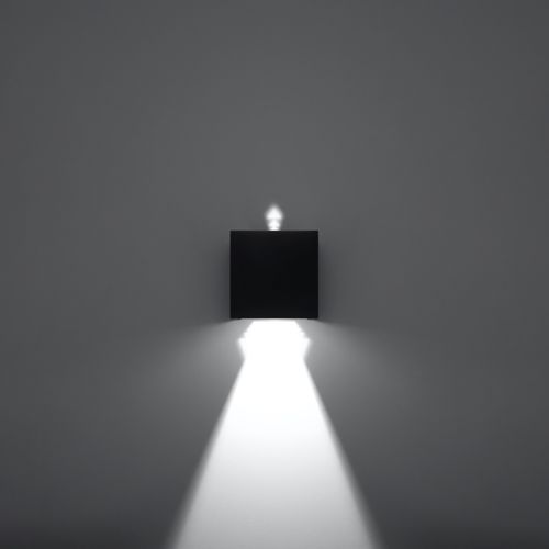 Kinkiet LUCA czarny LED IP54 na Arena.pl