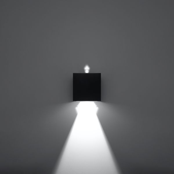 Kinkiet LUCA czarny LED IP54 zdjęcie 6