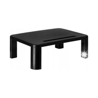 Podstawka pod monitor laptopa czarna